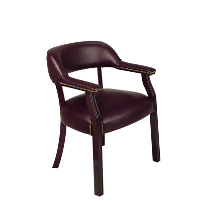 Office Star Products Traditional Guest Chair with Wrap Around Back