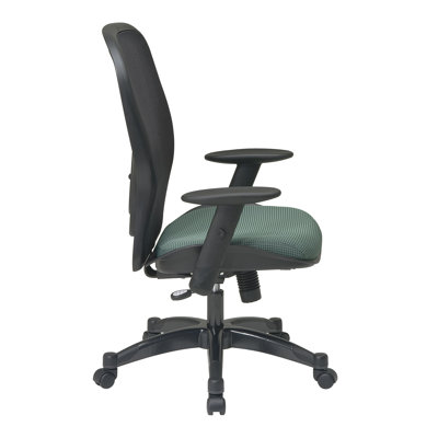 Office Star Products Air Grid Back and Fabric Seat Managerial Chair
