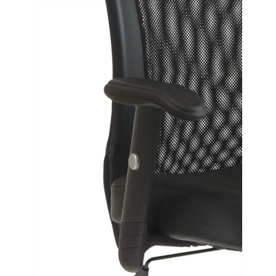 Office Star Products High-Back Leather Office Chair with Arms