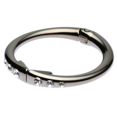 Clipa Clear Crystal Handbag Hanger