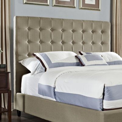 Soft Roll Queen Upholstered Headboard by Powell Furniture -image