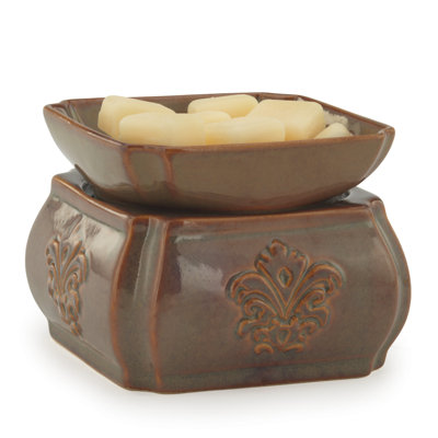Candle Warmers, Etc. Ceramic Warmer and Square Dish