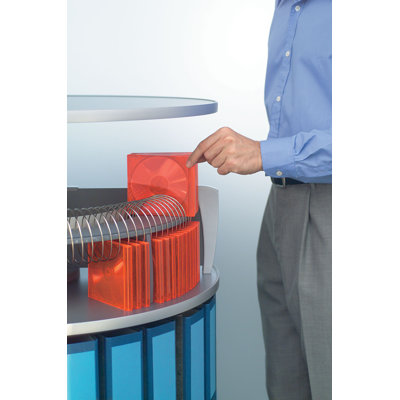 Empire Office Solutions Deluxe Carousel CD Multimedia Wire Rack