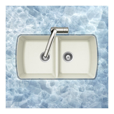 Solido Series Undermount 50/50 Double Bowl Sink