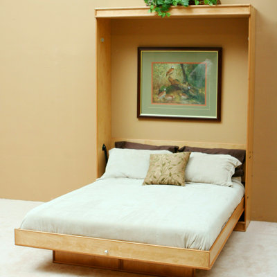 Click To Image : Transitional Birch Murphy Bed by Wallbeds Now
