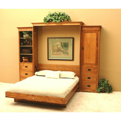 Click To Image : Mission Oak Murphy Bed by Wallbeds Now