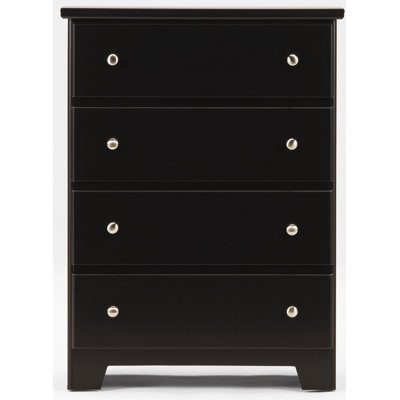 Columbia with Roller Glides 4 Drawer Chest by Lang Furniture -image