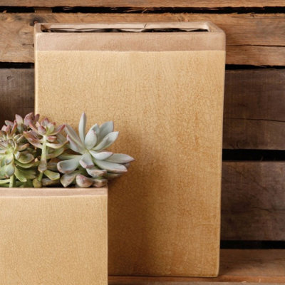 HomArt Mulberry Rectangular Vase