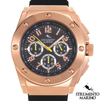 Strumento Marino Atlantis Men's Stainless Steel Watch