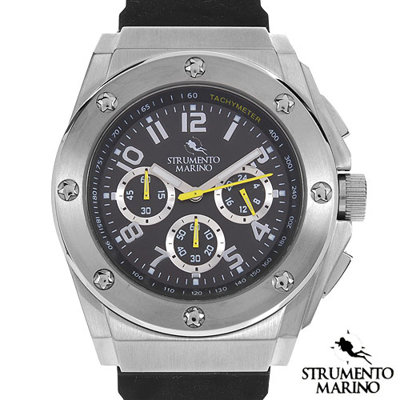 Strumento Marino Atlantis Men's Stainless Steel Watch