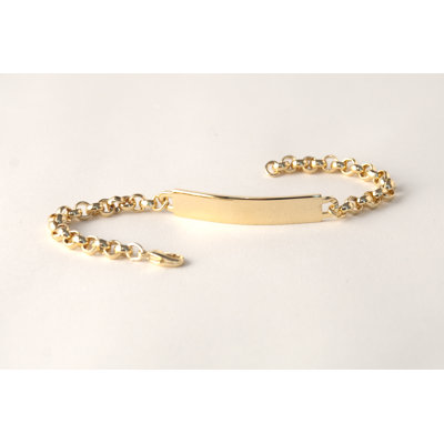 Speidel Ident Ladies Small Square ID Bracelet