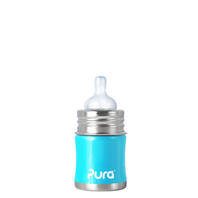 Pura Kiki Infant Bottle with Silicone Slow-flow Nipple