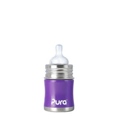 Pura Kiki Infant Bottle with Silicone Slow-flow Nipple