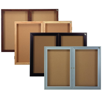Ghent Enclosed Bulletin Board (3 door)