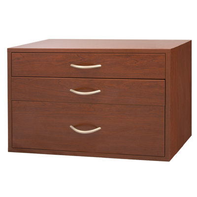 3 Drawer Dresser by Organized Living freedomRail -image