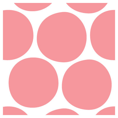 Avalisa Pattern - Big Dots Stretched Wall Art