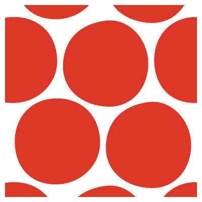 Avalisa Pattern - Big Dots Stretched Wall Art