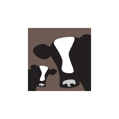 Avalisa Animal - Cows Stretched Wall Art