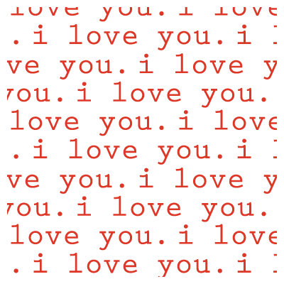 Avalisa Imagination - 'I Love You' Stretched Wall Art