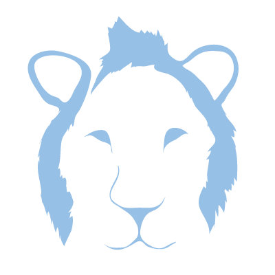 Avalisa Animal Face - Lion Stretched Wall Art