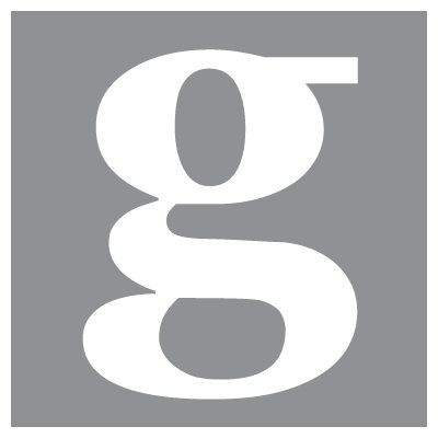 Avalisa Letter - Lower Case 'g' Stretched Wall Art