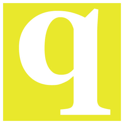 Avalisa Letter - Lower Case 'q' Stretched Wall Art