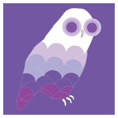Avalisa Animal - Owl Stretched Wall Art