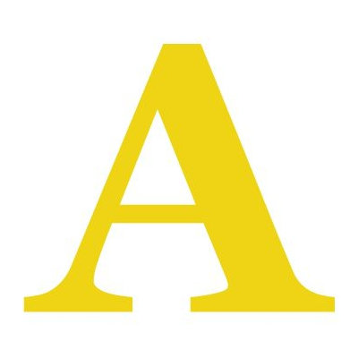 Avalisa Letter - Upper Case 'A' Stretched Wall Art