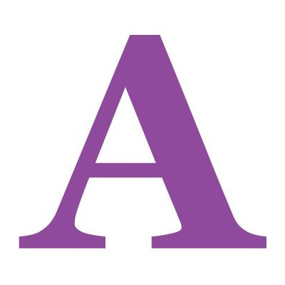Avalisa Letter - Upper Case 'A' Stretched Wall Art