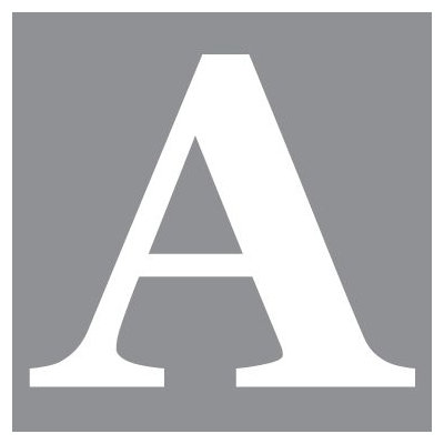 Avalisa Letter - Upper Case 'A' Stretched Wall Art