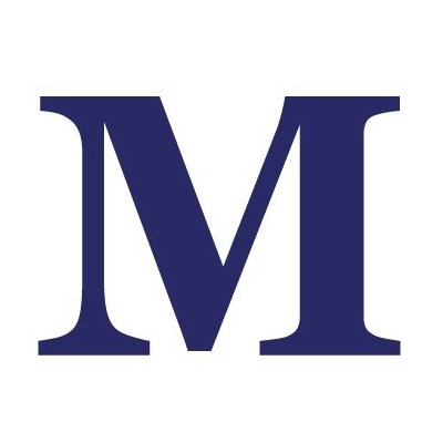 Avalisa Letter - Upper Case 'M' Stretched Wall Art