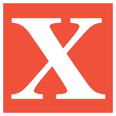 Avalisa Letter - Upper Case 'X' Stretched Wall Art