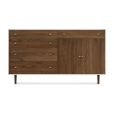 Mimo 4 Drawers and 1 Drawer over 2 Door Dresser by Copeland Furniture -image