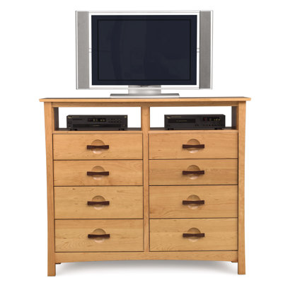 Berkeley 8 Drawer Chest with Media Organizer by Copeland Furniture -image