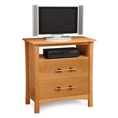 Monterey 2 Drawer Chest with Media Organizer by Copeland Furniture -image