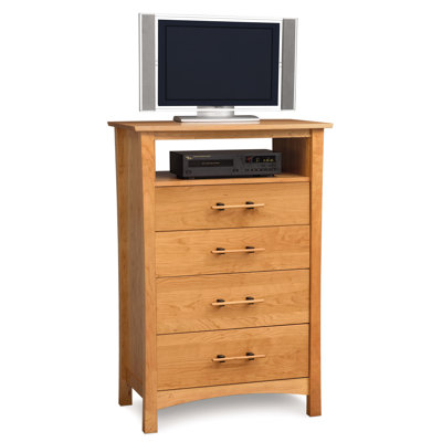 Monterey 4 Drawer Chest with Media Organizer by Copeland Furniture -image