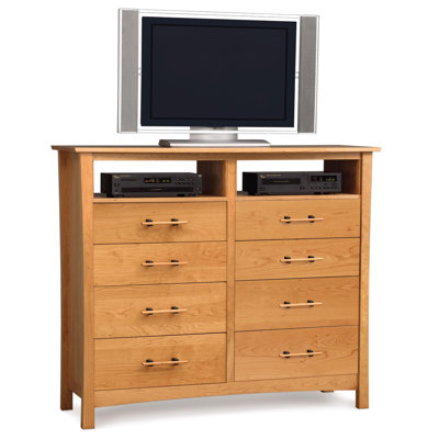 Monterey 8 Drawer Chest with Media Organizer by Copeland Furniture -image