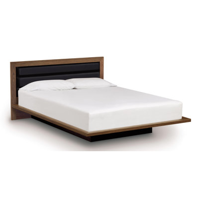 Click To Image : Moduluxe Bed with Upholstered Microsuede Headboard by Copeland Furniture Now