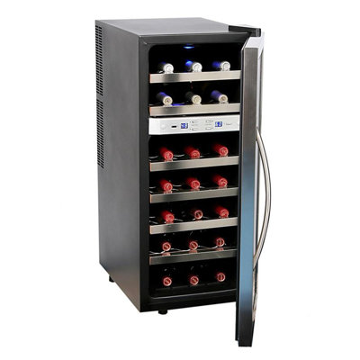 Whynter 21 Bottle Dual Temperature Zone Wine Cooler