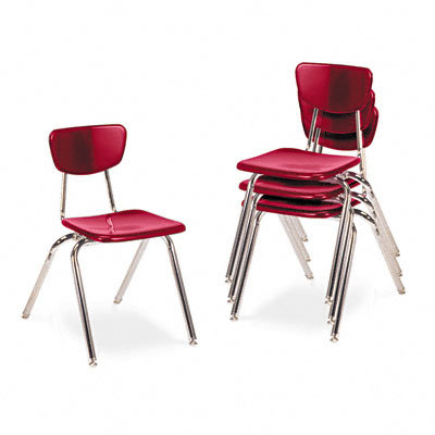 Virco 3000 Series 18" Plastic Classroom Stackable Chair