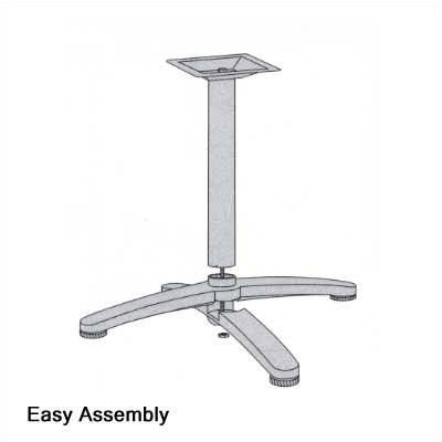 Virco Lunada X-shaped 29" Base