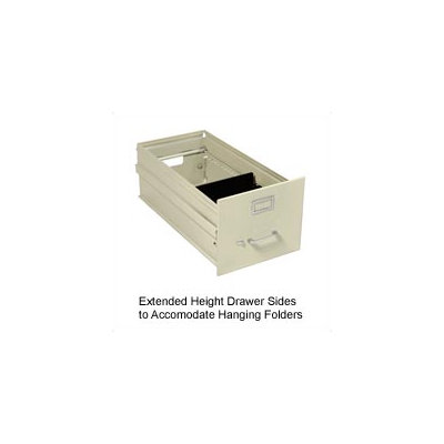 Virco Two-Drawer Vertical Legal File