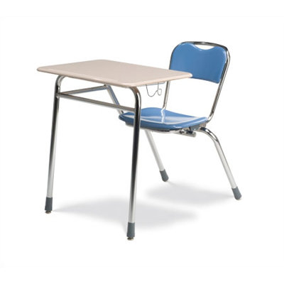 Virco Telos Series 18" Steel Classroom Chair and Desk