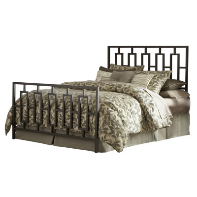 Miami Bed with Frame in Coffee by Fashion Bed Group -image