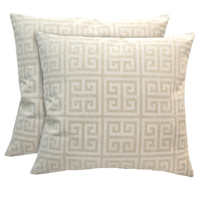 Elisabeth Michael Greek Key Pillow