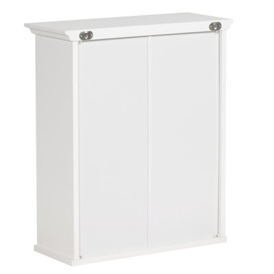 Elegant Home Fashions Mason Wall Cabinet with Two Doors