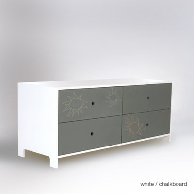 ducduc Parker 4 Drawer Low Dresser