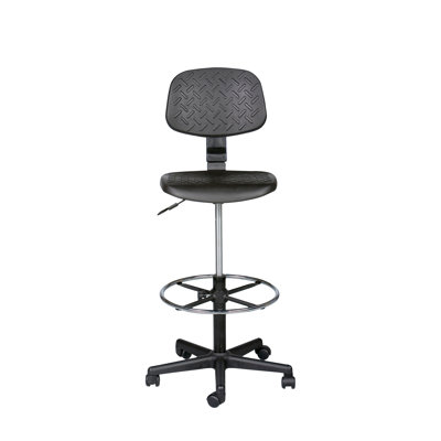 Balt Height Adjustable Trax Stool with Footrest