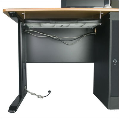 Balt LX-72 Computer Workstation with Locking CPU Holder