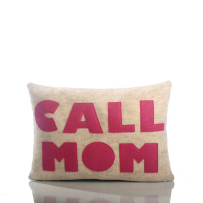 Alexandra Ferguson "Call Mom" Decorative Pillow